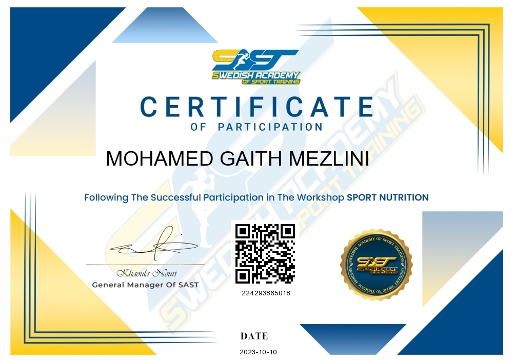 Mohamed Gaith mezlini